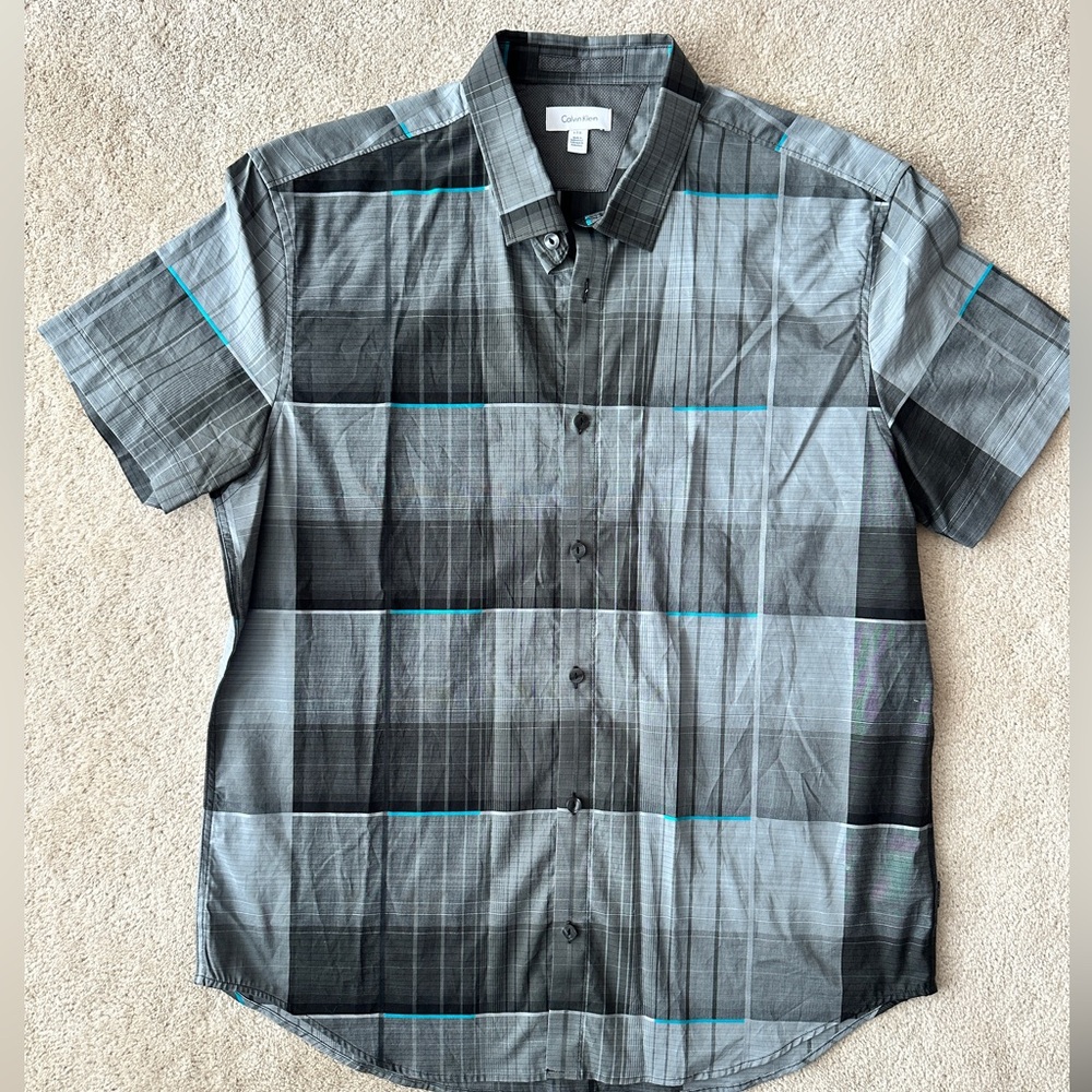 Calvin Klein plaid shirt